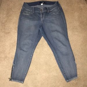 Torrid plus size skinny ankle pants